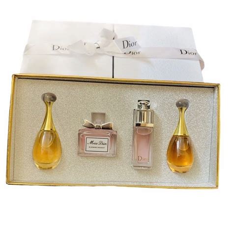 dior perfume box|christian Dior perfume miniature sets.